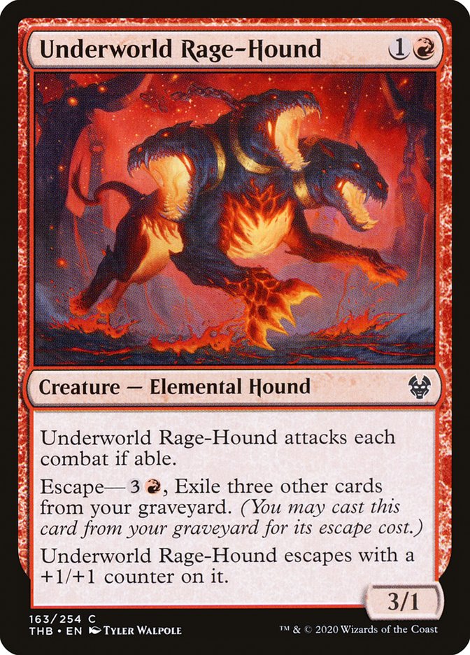 Underworld Rage-Hound [Theros Beyond Death] 