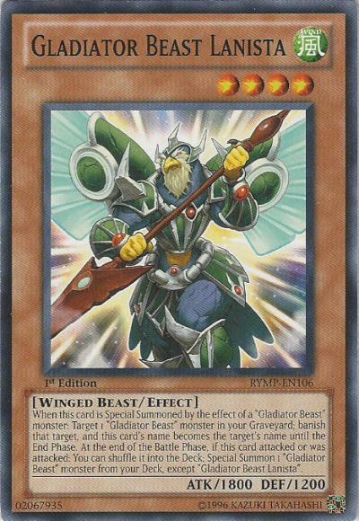 Gladiator Beast Lanista [RYMP-EN106] Common 