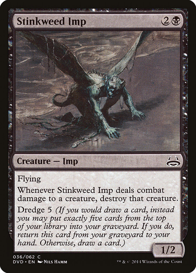 Stinkweed Imp (Divine vs. Demonic) [Duel Decks Anthology] 