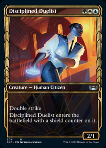 Disciplined Duelist (Showcase Golden Age) [Streets of New Capenna] 