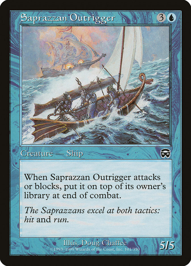 Saprazzan Outrigger [Mercadian Masques] 