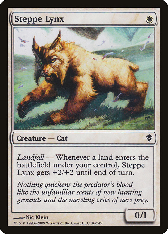 Steppe Lynx [Zendikar] 