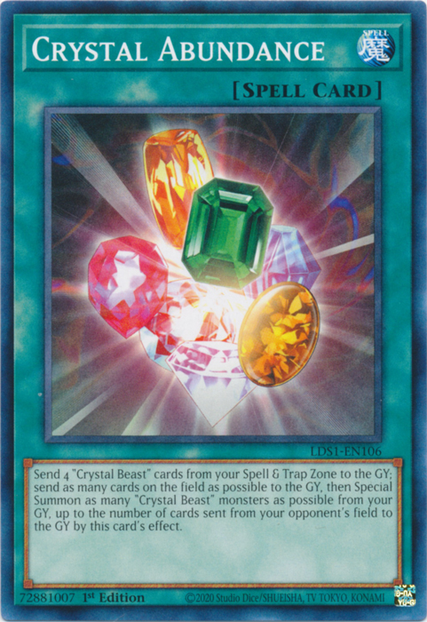 Crystal Abundance [LDS1-EN106] Common 
