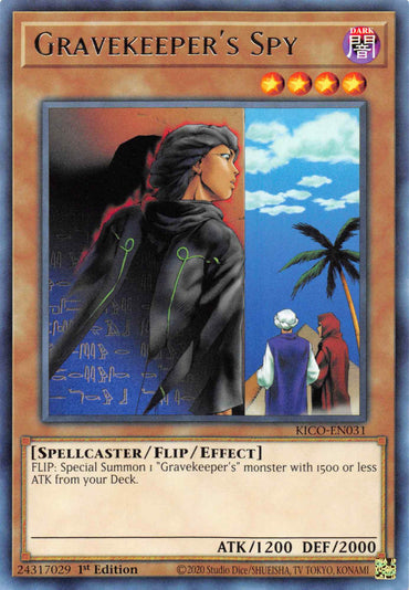 Gravekeeper's Spy [KICO-EN031] Rare 