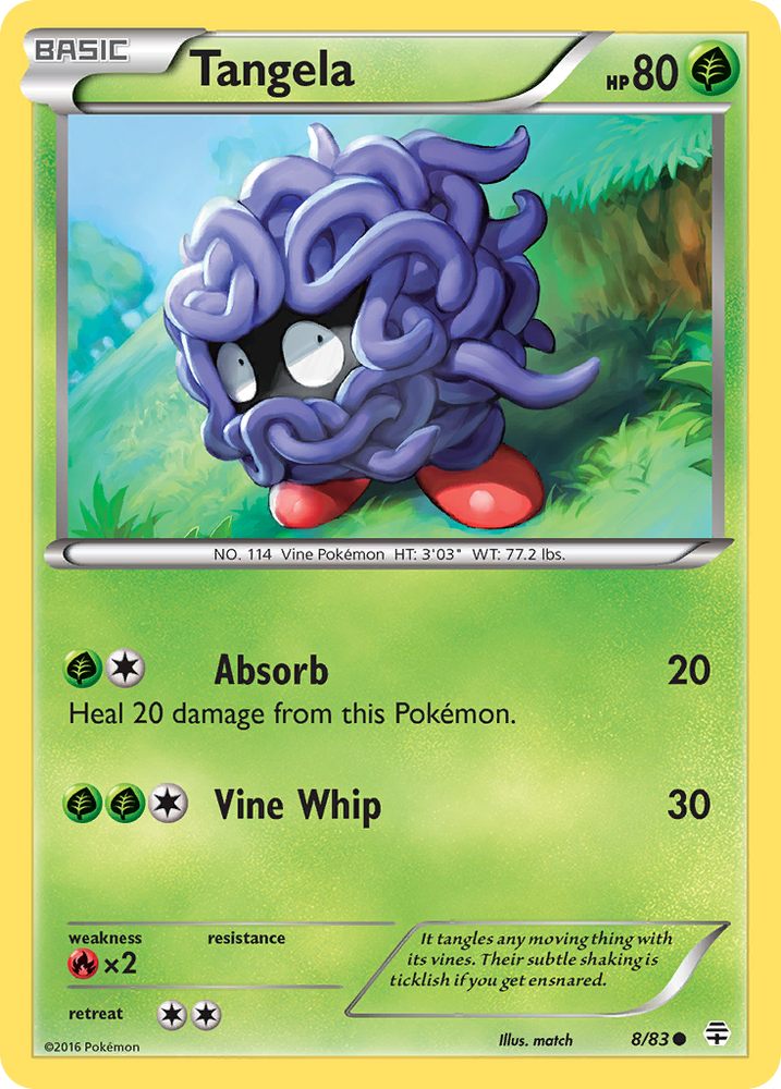 Tangela (8/83) [XY: Generations] 