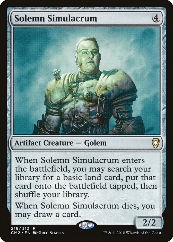 Solemn Simulacrum (218/312) [Commander Anthology Volume II] 