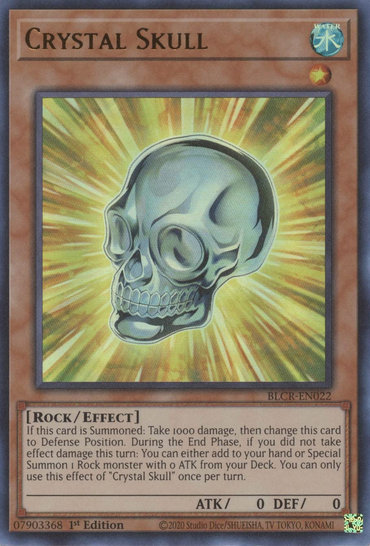 Crystal Skull [BLCR-EN022] Ultra Rare 