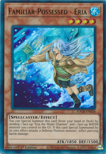 Familiar-Possessed - Eria (Alternate Art) [SDCH-EN038] Ultra Rare 