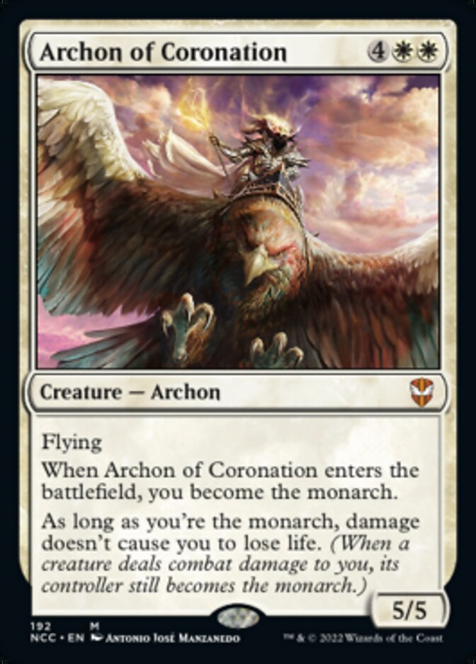 Archon of Coronation [Streets of New Capenna Commander] 