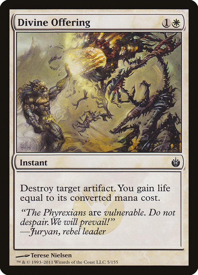 Divine Offering [Mirrodin Besieged] 