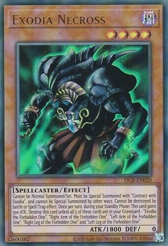 Exodia Necross (25th Anniversary) [DCR-EN020] Ultra Rare 