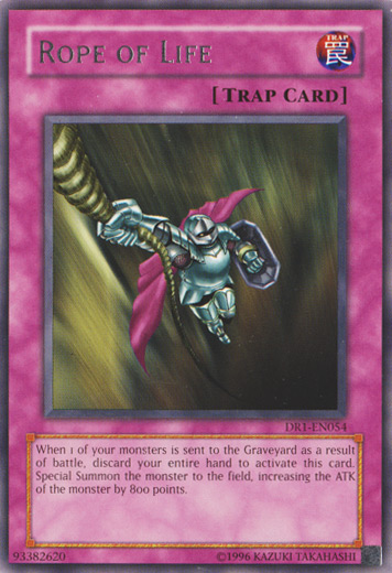 Rope of Life [DR1-EN054] Rare 
