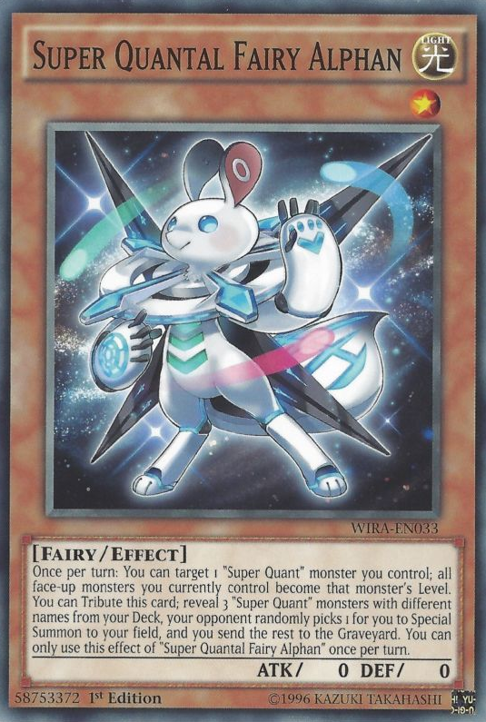 Super Quantal Fairy Alphan [WIRA-EN033] Common 