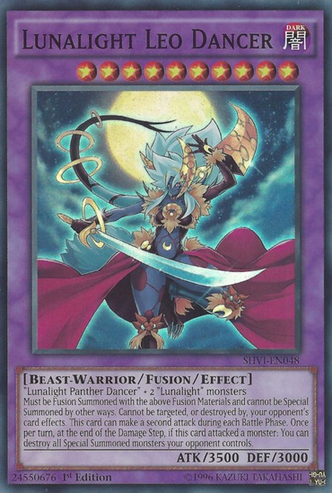 Lunalight Leo Dancer [SHVI-EN048] Super Rare 
