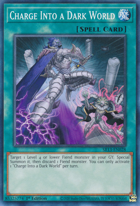 Charge Into a Dark World [SR13-EN028] Common 