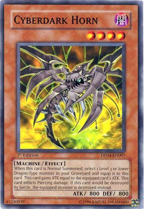 Cyberdark Horn [DP04-EN007] Common 