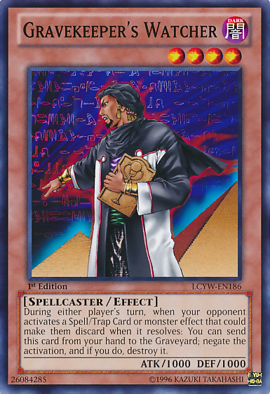 Gravekeeper's Watcher [LCYW-EN186] Common 