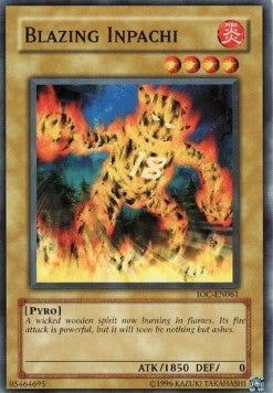 Blazing Inpachi [IOC-EN061] Common 