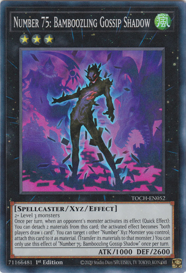 Number 75: Bamboozling Gossip Shadow [TOCH-EN052] Super Rare 