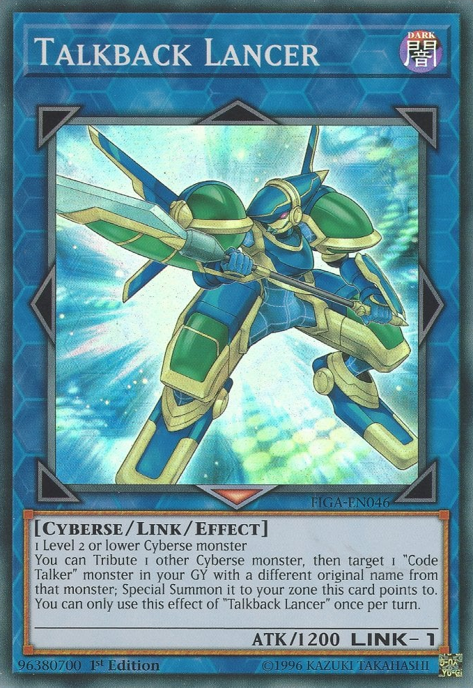Talkback Lancer [FIGA-EN046] Super Rare 