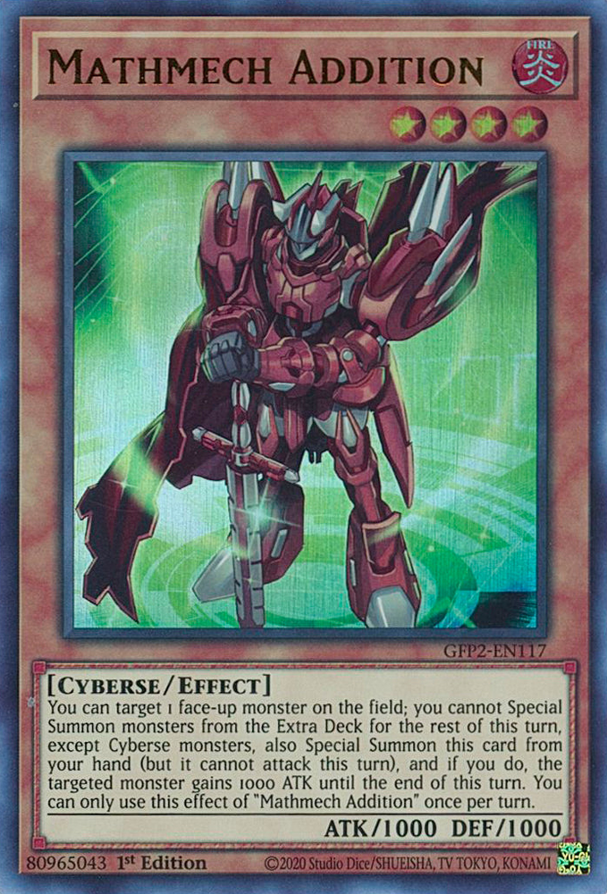 Mathmech Addition [GFP2-EN117] Ultra Rare 