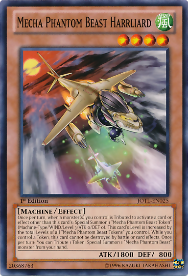 Phantom Beast Harrliard Mecha [JOTL-EN025] Common 