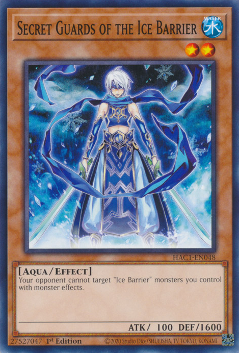 Secret Guards of the Ice Barrier [HAC1-EN048] Common 