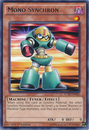 Mono Synchron [LC5D-EN026] Rare 