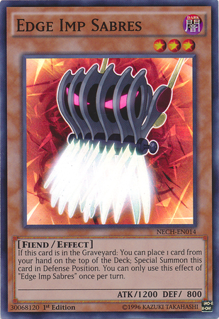 Edge Imp Sabers [NECH-EN014] Super Rare 