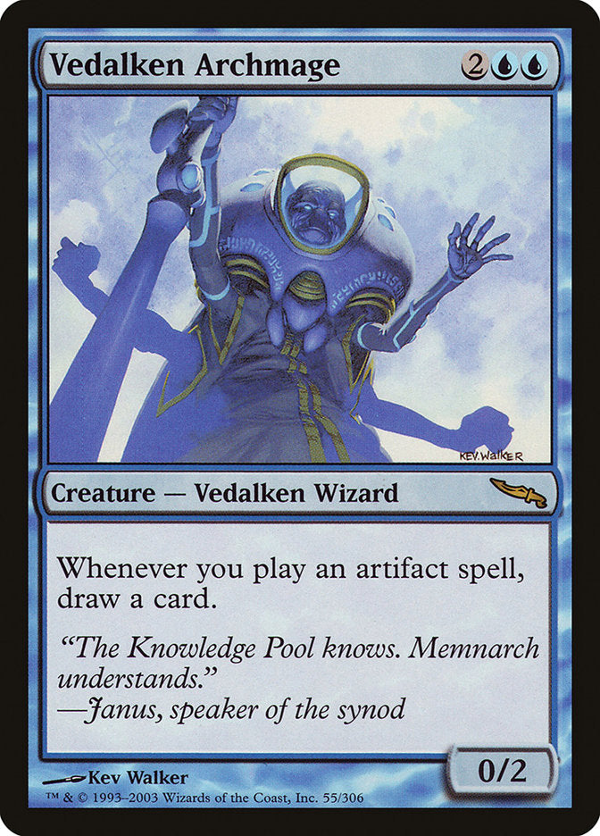 Vedalken Archmage [Mirrodin] 