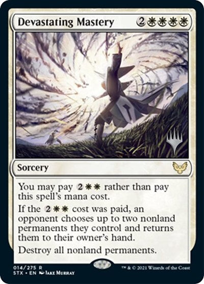 Devastating Mastery (Promo Pack) [Strixhaven: School of Mages Promos] 