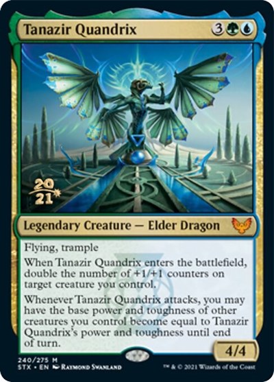 Tanazir Quandrix [Strixhaven: School of Mages Prerelease Promos] 