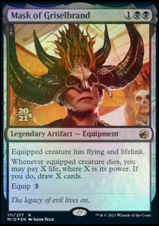 Mask of Griselbrand [Innistrad: Midnight Hunt Prerelease Promos] 