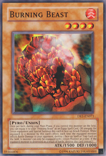Burning Beast [DR1-EN071] Common 
