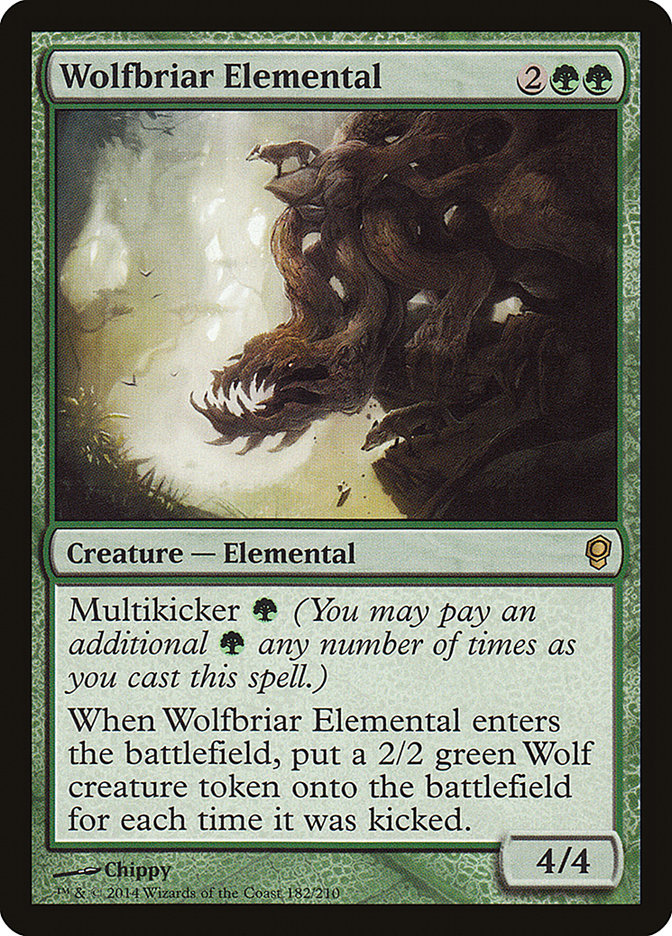 Wolfbriar Elemental [Conspiracy] 