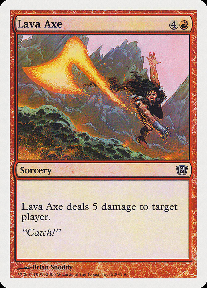 Lava Axe [Ninth Edition] 