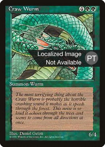 Craw Wurm [Fourth Edition (Foreign Black Border)] 