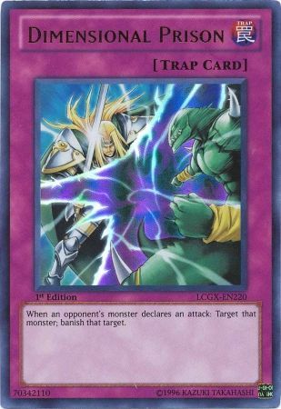 Dimensional Prison [LCGX-EN220] Ultra Rare 