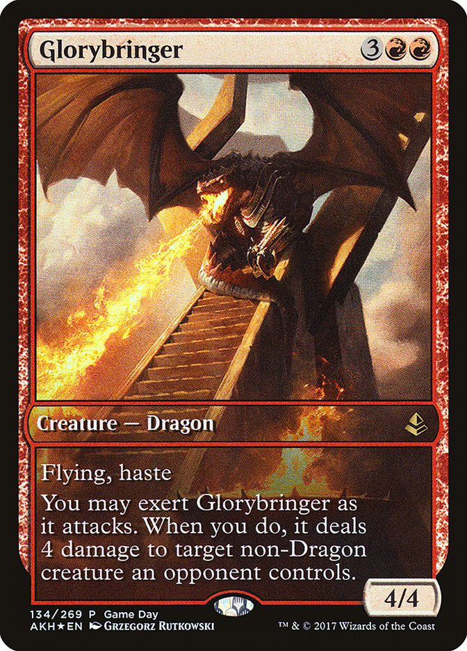 Glorybringer (Game Day) [Amonkhet Promos] 