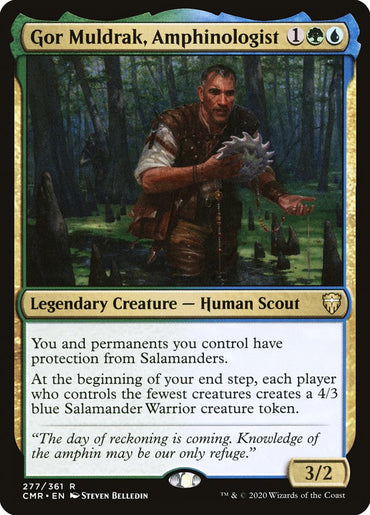 Gor Muldrak, Amphinologist [Commander Legends] 