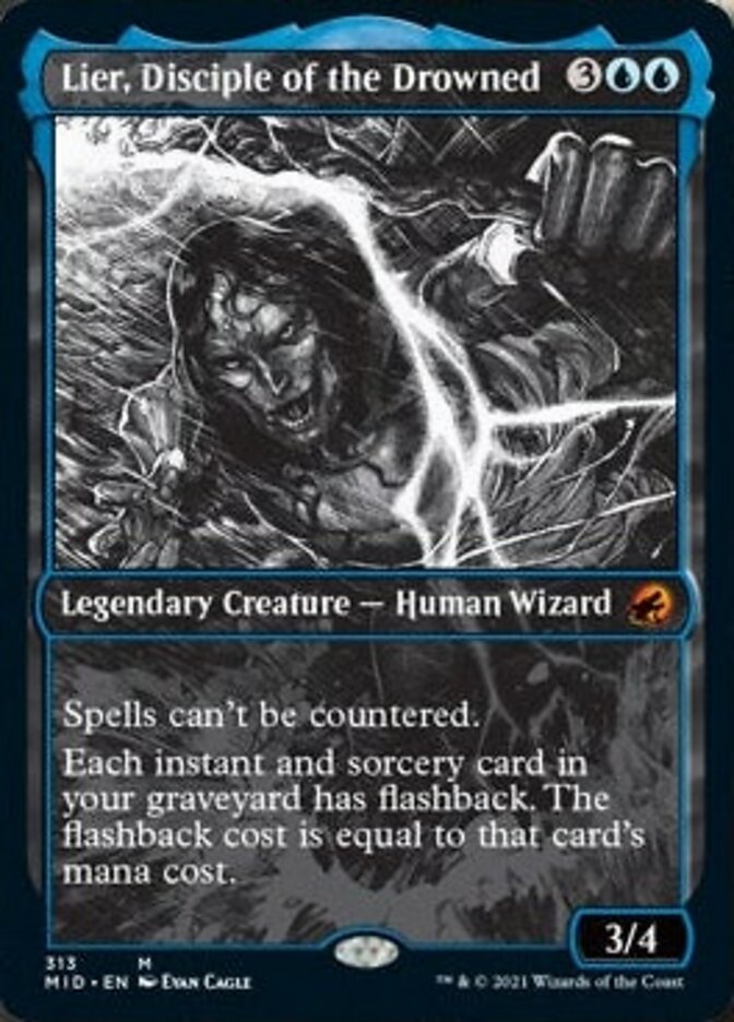 Lier, Disciple of the Drowned (Showcase Eternal Night) [Innistrad: Midnight Hunt] 