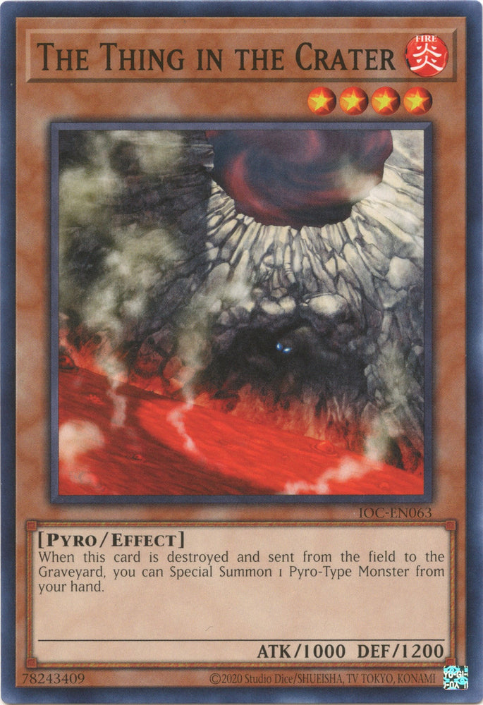 The Thing in the Crater (25th Anniversary) [IOC-EN063] Common 