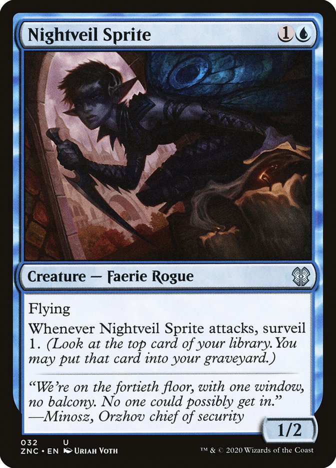 Nightveil Sprite [Zendikar Rising Commander] 