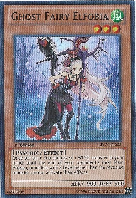 Ghost Fairy Elphobia [LTGY-EN085] Super Rare 