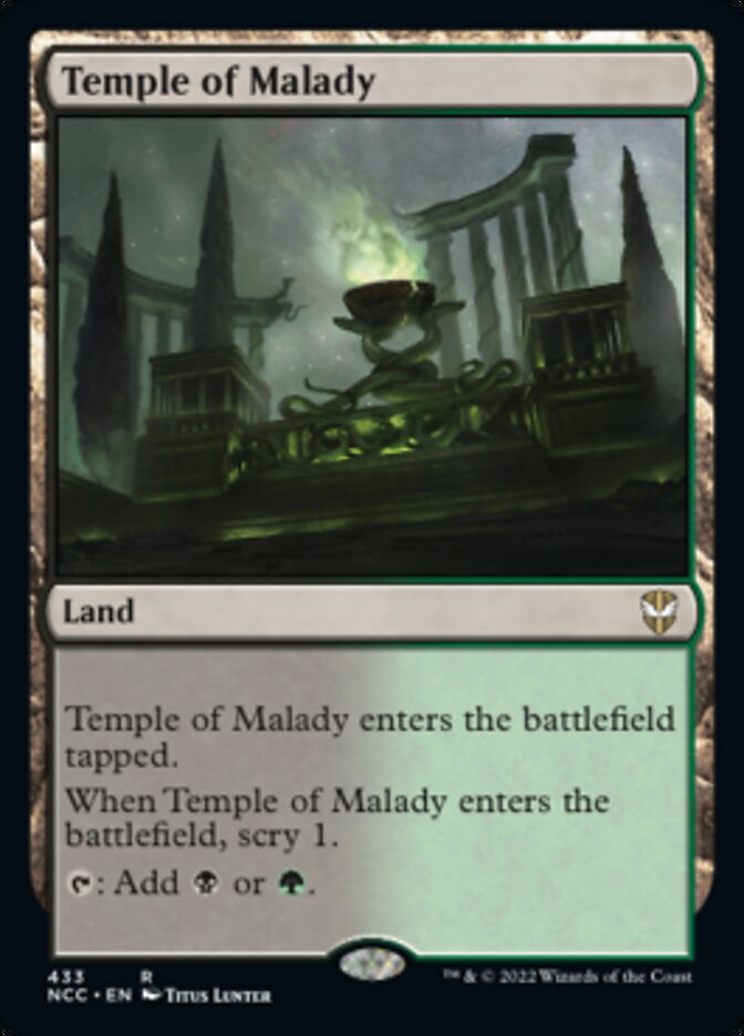 Temple of Malady [Streets of New Capenna Commander] 