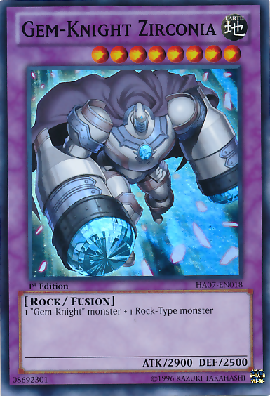 Gem-Knight Zirconia [HA07-EN018] Super Rare 