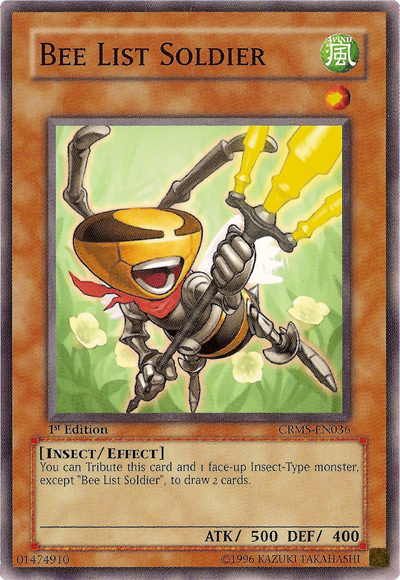 Bee List Soldier [CRMS-EN036] Common 