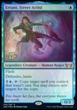 Errant, Street Artist [Streets of New Capenna Prerelease Promos] 