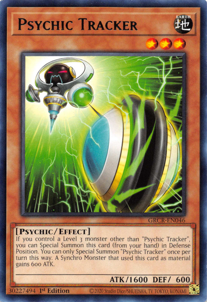 Psychic Tracker [GRCR-EN046] Rare 