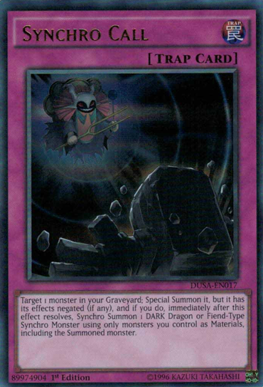 Synchro Call [DUSA-EN017] Ultra Rare 